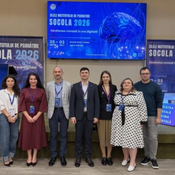 Un nou pas în consolidarea colaborării dintre IMSP Spitalul Clinic de Psihiatrie și Institutul de Psihiatrie "Socola"